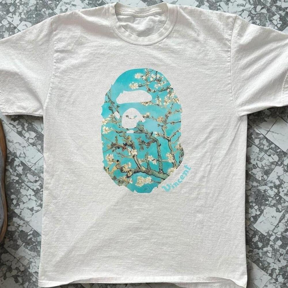 Bape X Van Gogh White Tee